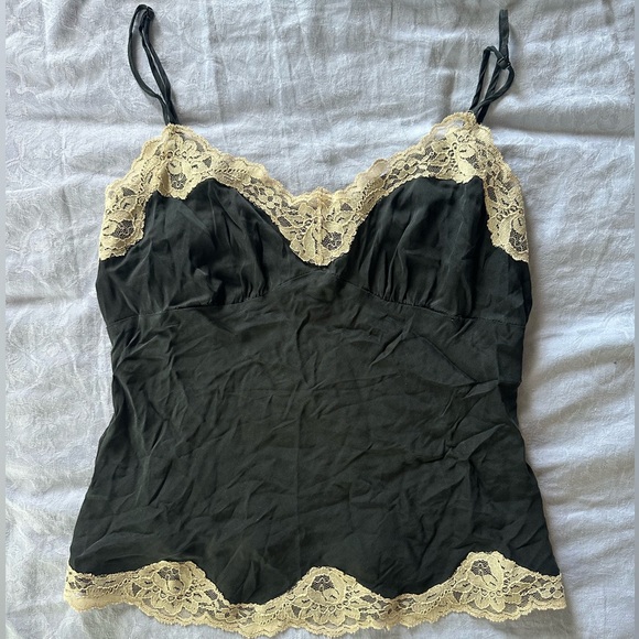 lace edge y2k tank top - Picture 1 of 1